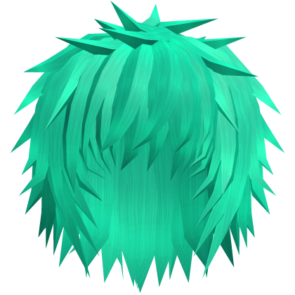Teal Spiky Emo Vkei Anime Boy Hair Roblox item