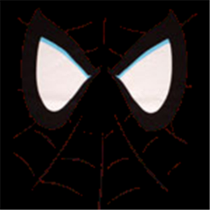Black Suit Spiderman Face Roblox decal