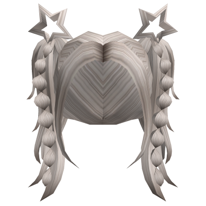 Y2k Messy & Bubbly Star Ponytail Ash Roblox item