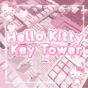 Hello Kitty ASMR Keyboard Tower 💗 