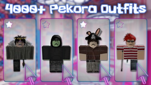 [Korone Fits] 4000+ Pekora Classic Outfits
