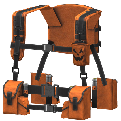 Tan Black Tactical Utility Backpack (Halloween)