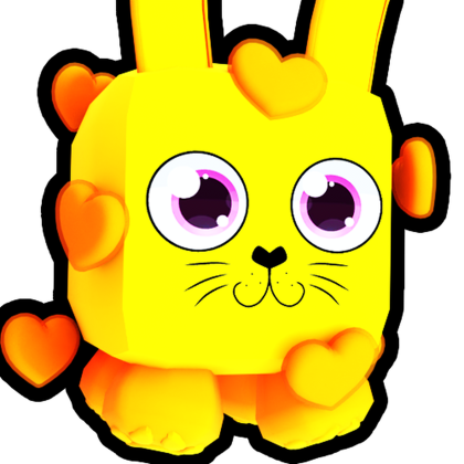Gold Lovely Bunny
