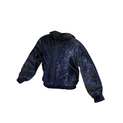 Blue Y2k Baggy Leopard Hoodie | Roblox Item - Rolimon's