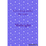 Night moonlight