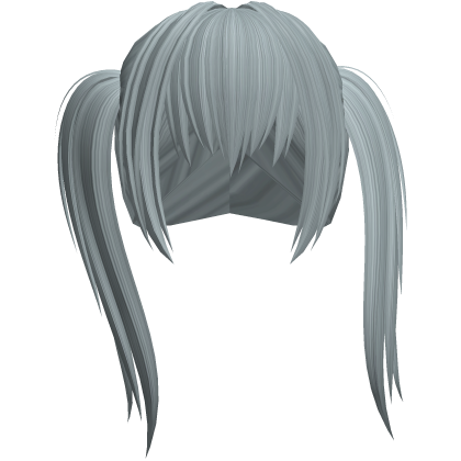 Choppy Emo Scene Anime Messy Hair in Metallic Roblox item
