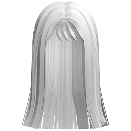 Long Straight Hair (White)