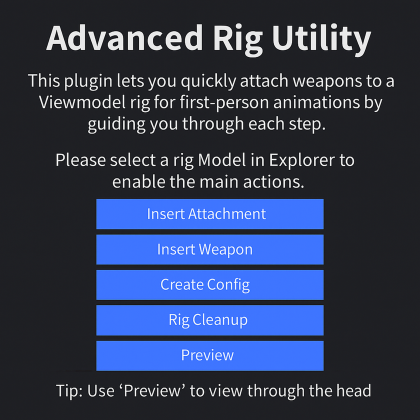 Advanced Rig Utility