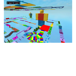 The Mega Fun And Colorful Obby!
