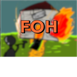 Fire off house