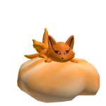 Orange Kitsune Cloud Backpack