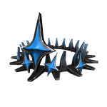 Azure Iron Star Crown
