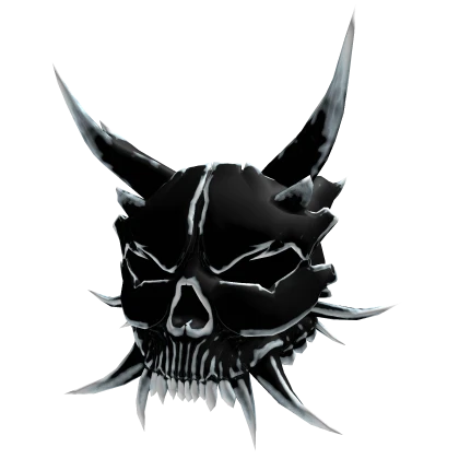 Oni White Skull Mask Roblox item thumbnail