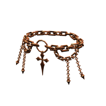 Hanging Chains Chainlink Belt > Bronze thumbnail