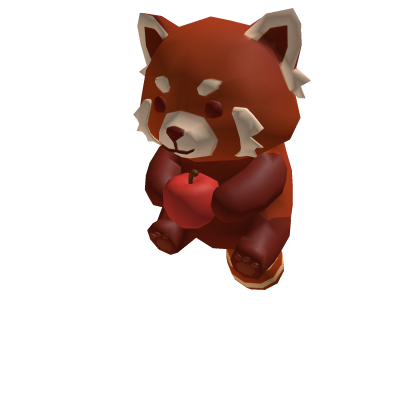 Chibi Red Panda Shoulder Buddy Roblox item