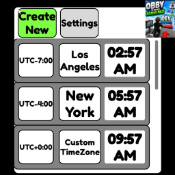 Timezone Create!