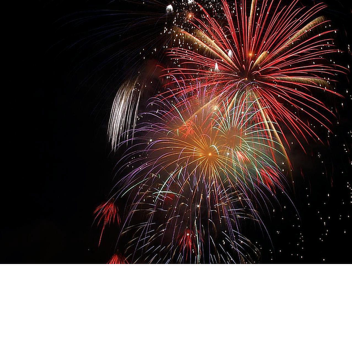 Exhibición de fuegos artificiales