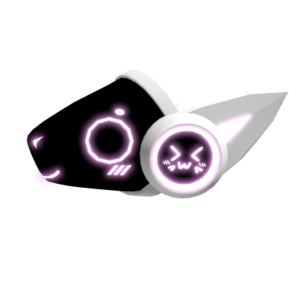 Emissive Protogen Visor | Pink/White