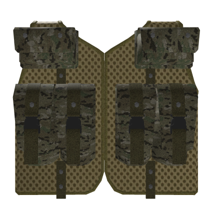 Military US MultiCam Magazine Tactical Pouch Vest