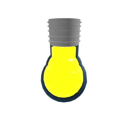 Light bulb made in roblox