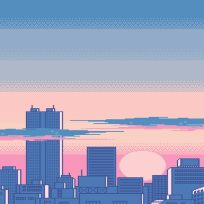 pixel city aesthetic Roblox decal