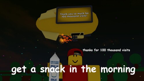 get a snack in the morning