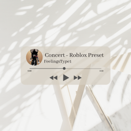 Concert - ROBLOX Preset