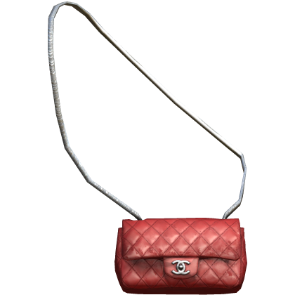 Red/Silver Chanel Purse