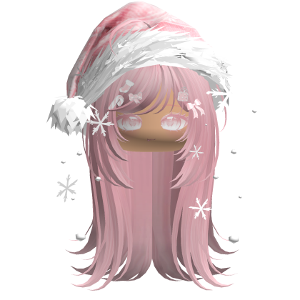 Emo Vamp Christmas Hair (Pink)