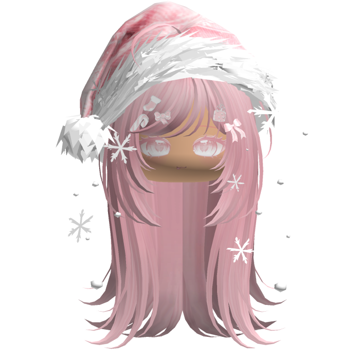 Emo Vamp Christmas Hair (Pink)