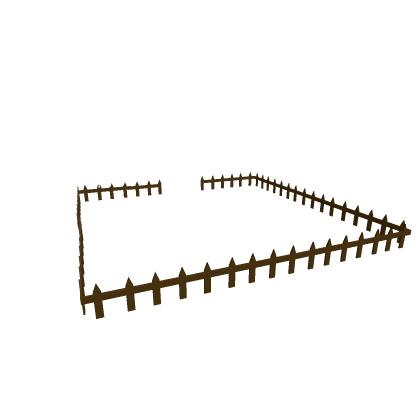 Fence for house square