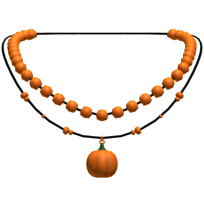 Y2K Halloween Pumpkin Necklace 🎃