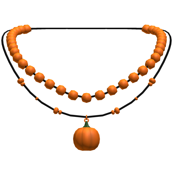 Y2K Halloween Pumpkin Necklace 🎃