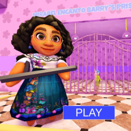 🦋MIRABEL ENCANTO BARRY'S PRISON RUN! (Obby)