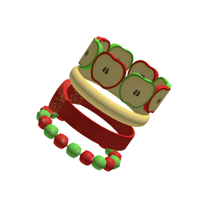 Igari Harajuku Mori Kei Twee Apple Braclet thumbnail