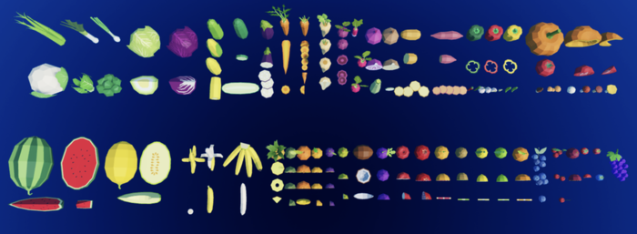 Roblox Low Poly Food Asset Pack preview 2