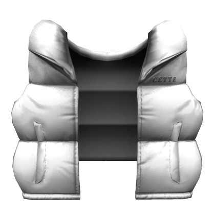 Cette Puffer Vest In White [1.0] thumbnail