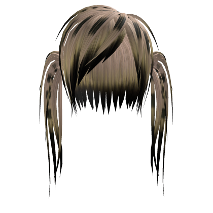 Razor Chopped scene pigtails blonde Roblox item