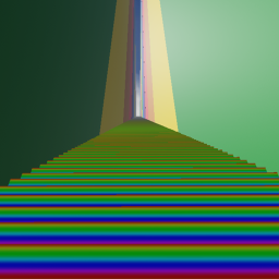 10000 Rainbow Stairs