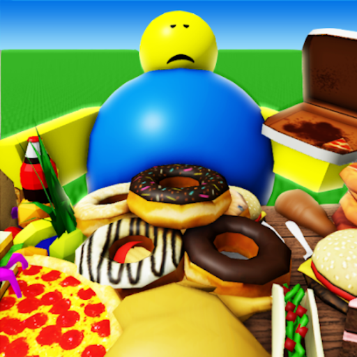 feed the noob like crazy! official Roblox game thumbnail