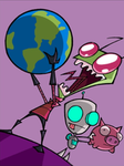 invader. Zim group