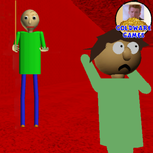 Escape Baldi's School! Adventure Obby official Roblox game thumbnail
