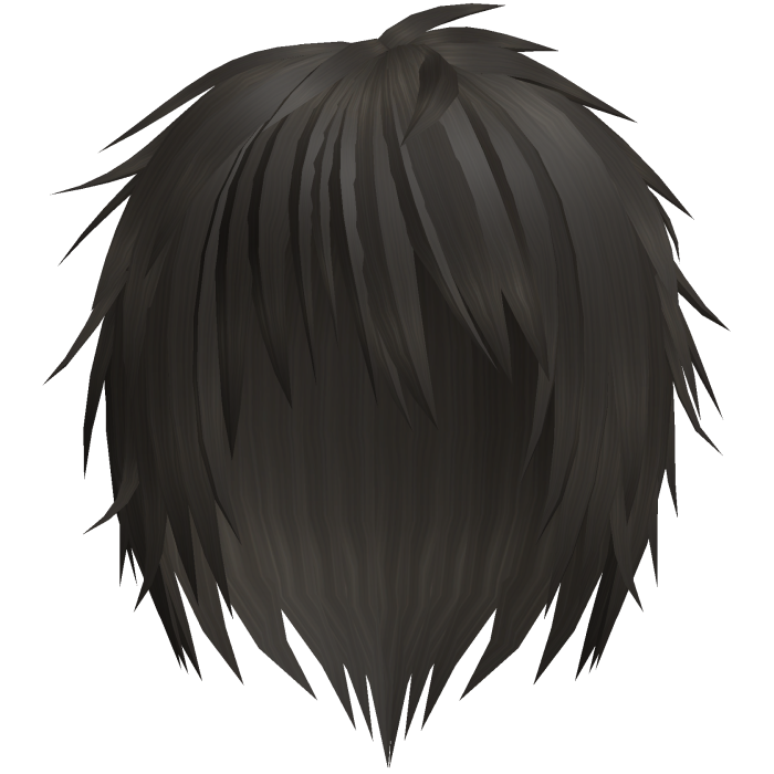 brown kuro messy japanese anime boy hair
