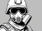 Gas mask army