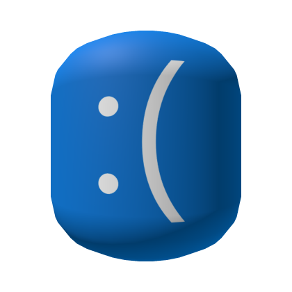 Blue Screen Error BSOD Roblox NoFilter