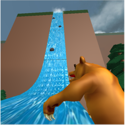 SLIDE THE WATERFALL TO A ISLAND icon