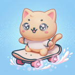 Skating Cat