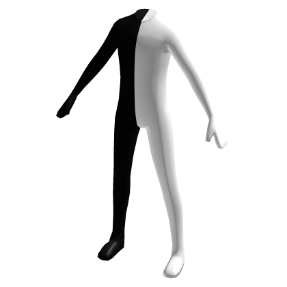 🍬 Half Black White Skin Suit 🍬 thumbnail
