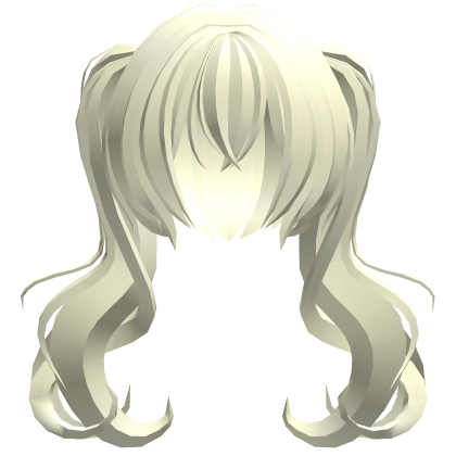 blonde moe messy long hikikomori pigtails