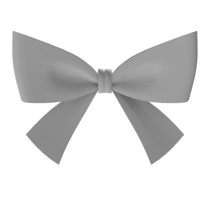 Big White Hair Bow Roblox item